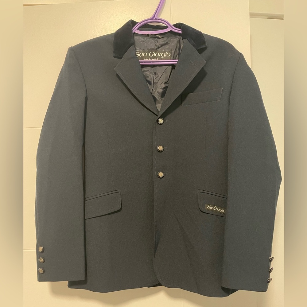 San Giorgio Blazer Size 40 Equestrian Show Coat